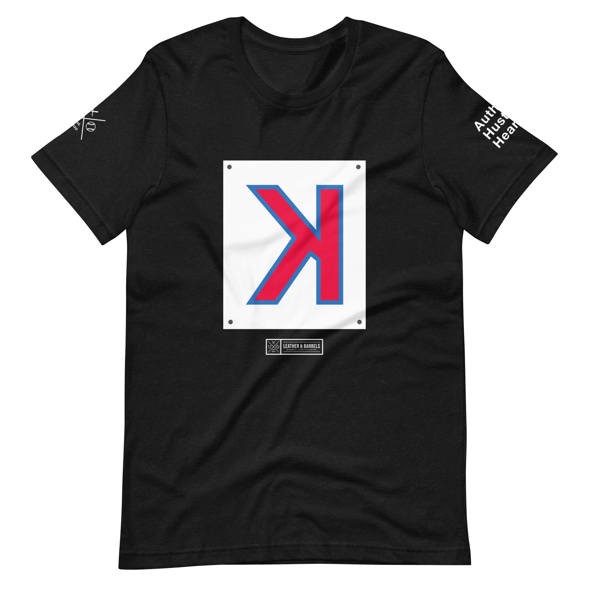 Backwards K T-shirt – LEATHER & BARRELS
